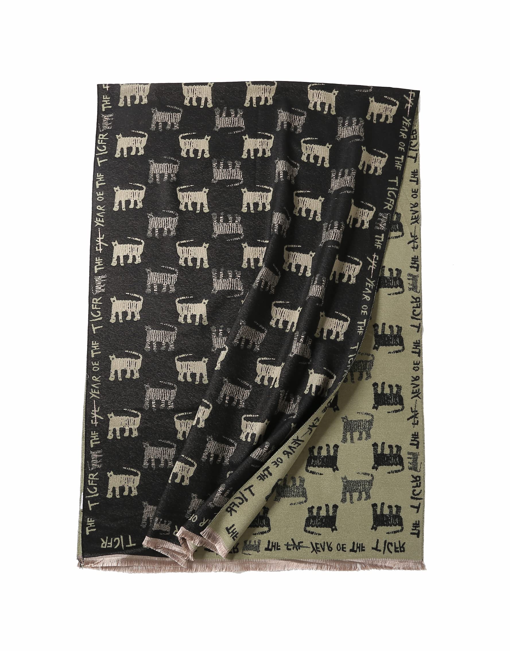 The Chic Silhouette Cat Shawl