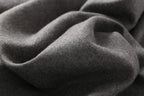 Jeelow reversible two-tone winter scarf in Black & Grey, 100% acrylic, 25.6 x 78.7 in., photo 5