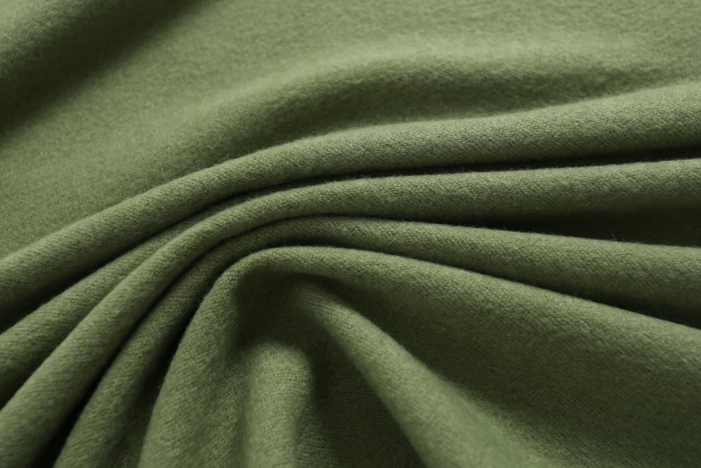 Jeelow reversible two-tone winter scarf in Tea Grey, 100% acrylic, 31 x 70.5 in., photo 6