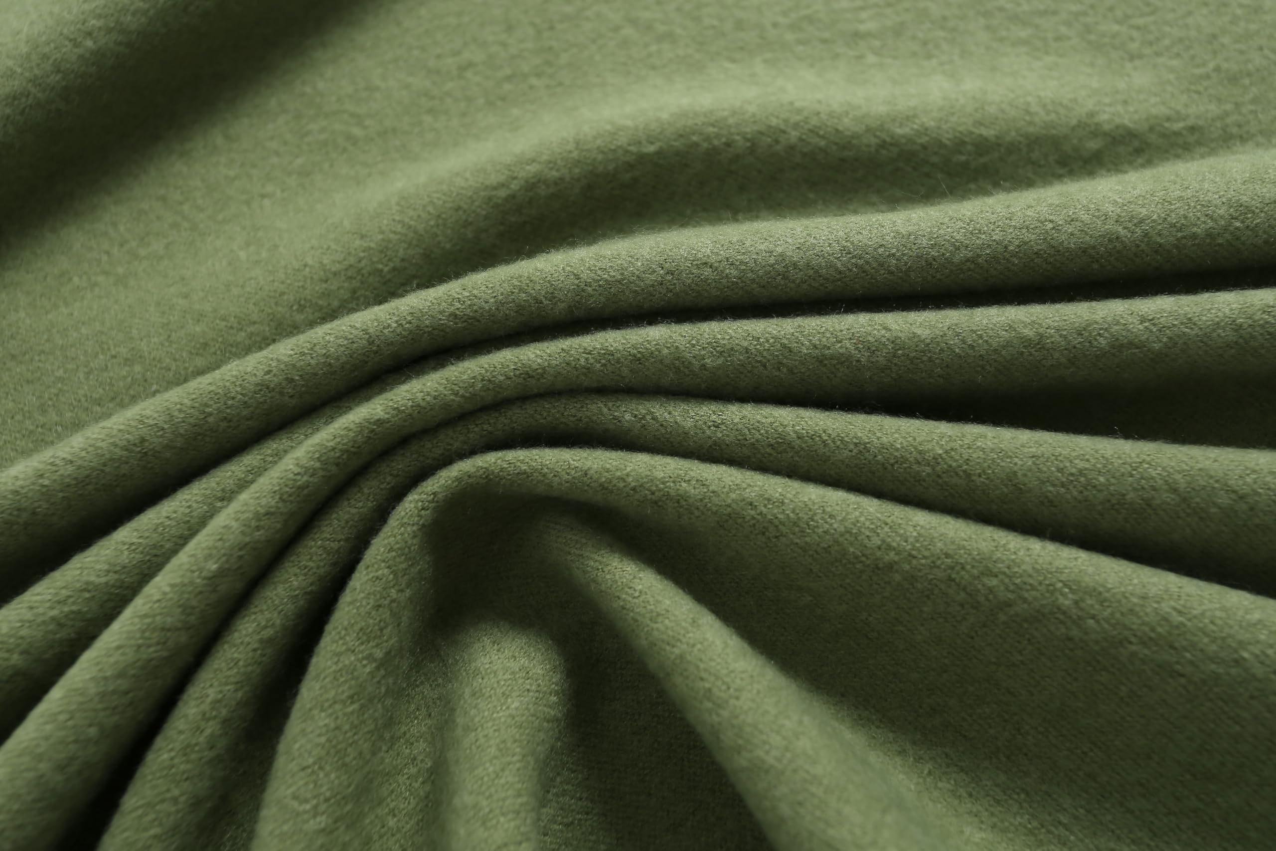 Jeelow reversible two-tone winter scarf in Tea Grey, 100% acrylic, 31 x 70.5 in., photo 6