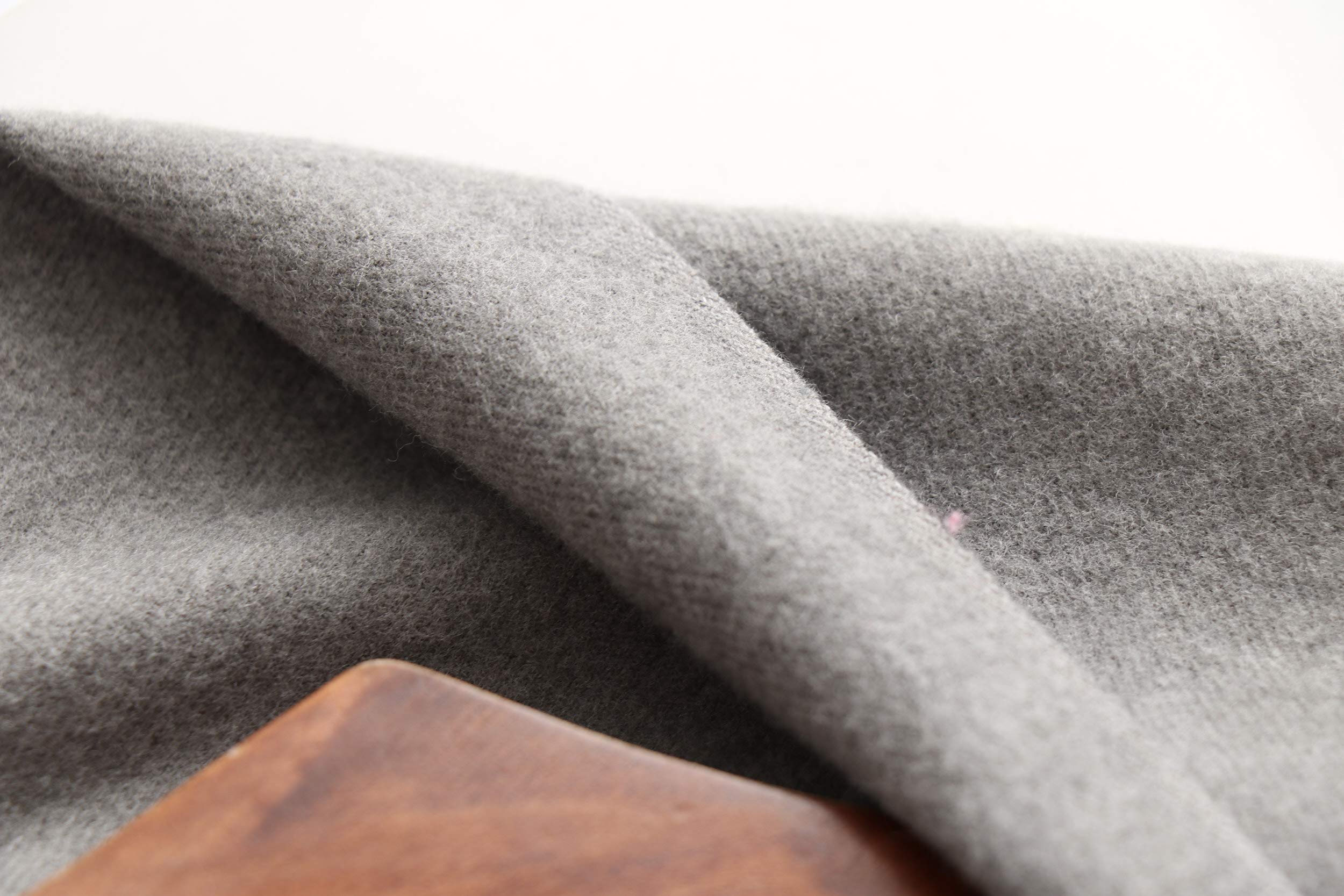 Jeelow winter blanket scarf in Soft Weave Light Grey, 100% polyester, 27 x 78 in., photo 6