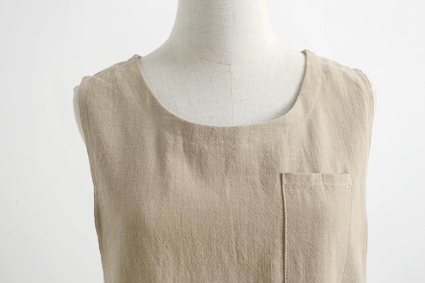 The 'Kyoto' Linen Tunic Apron