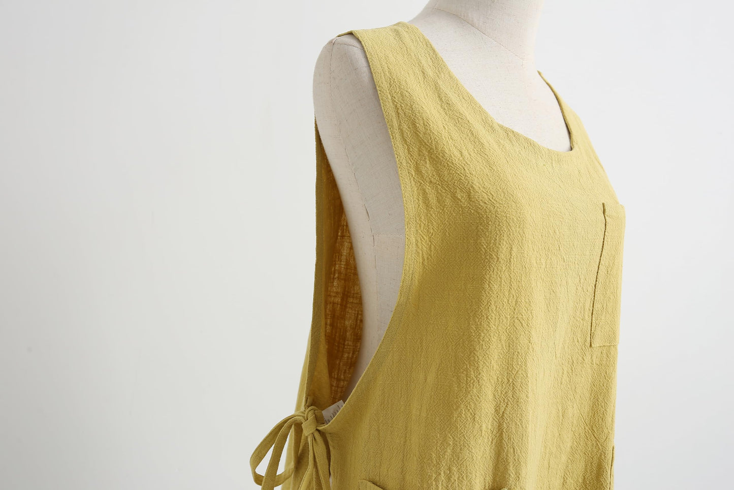The 'Kyoto' Linen Tunic Apron