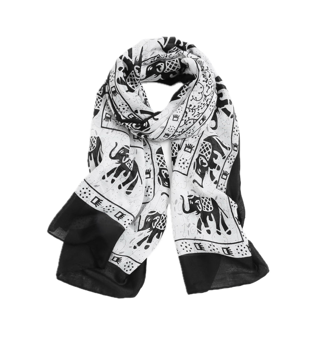 Jeelow Lightweight Scarves Fashion Light Shawl Beach Wrap Head Scarf For Women