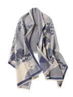 The Chinoiserie Garden Shawl