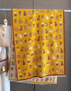 The Playful Doodle Cat Shawl