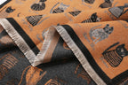 The Playful Doodle Cat Shawl