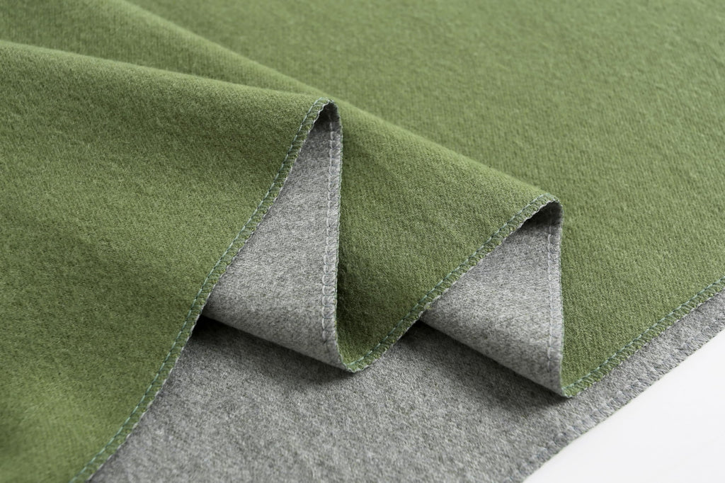 Jeelow reversible two-tone winter scarf in Tea Grey, 100% acrylic, 31 x 70.5 in., photo 7