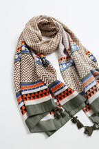 Jeelow Lightweight Scarves Fashion Light Shawl Beach Wrap Head Scarf For Women