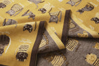 The Playful Doodle Cat Shawl