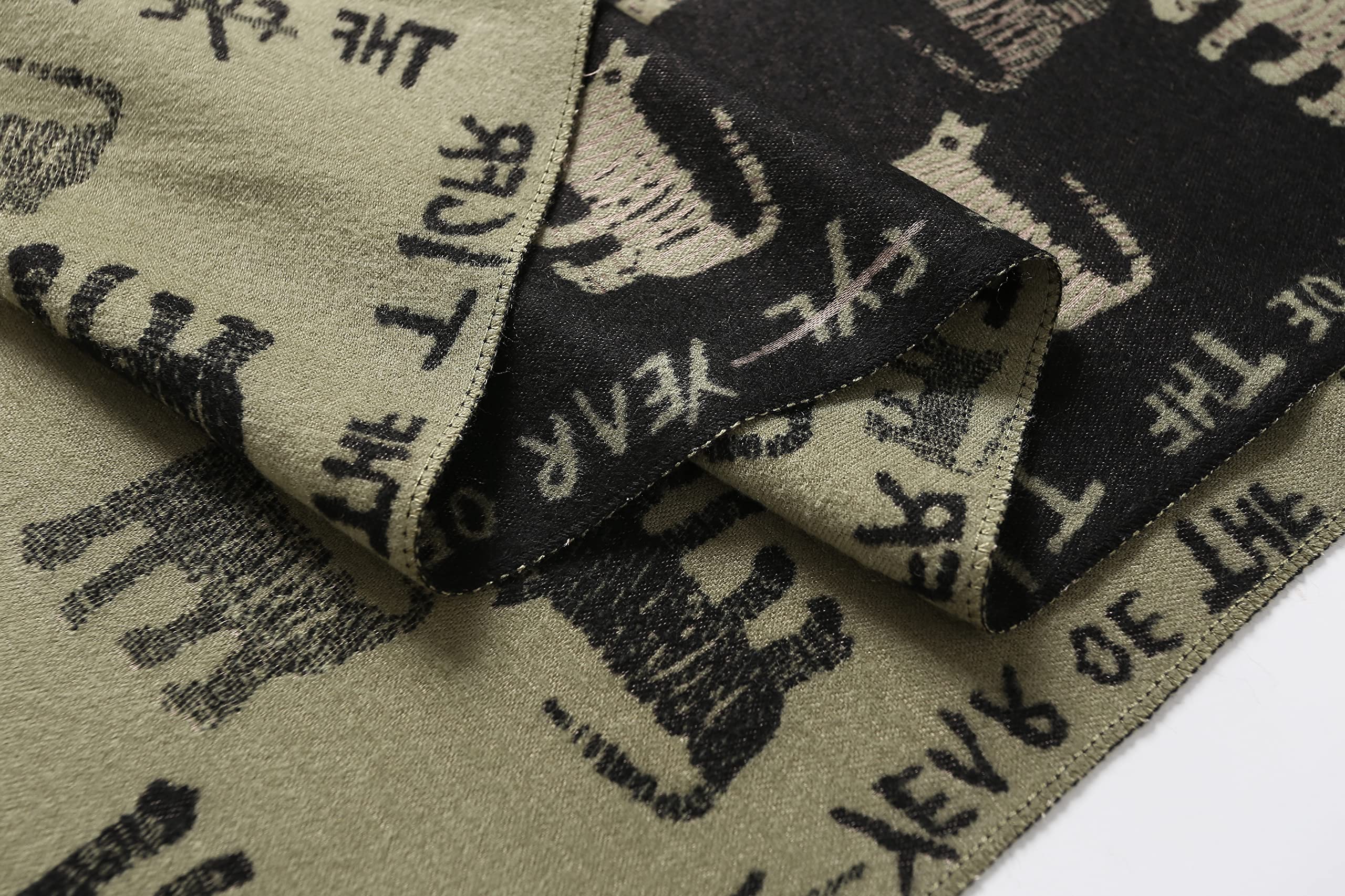 The Chic Silhouette Cat Shawl