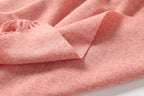 Jeelow winter blanket scarf in Plush Viscose Coral, 100% viscose, 28 x 79 in., photo 7