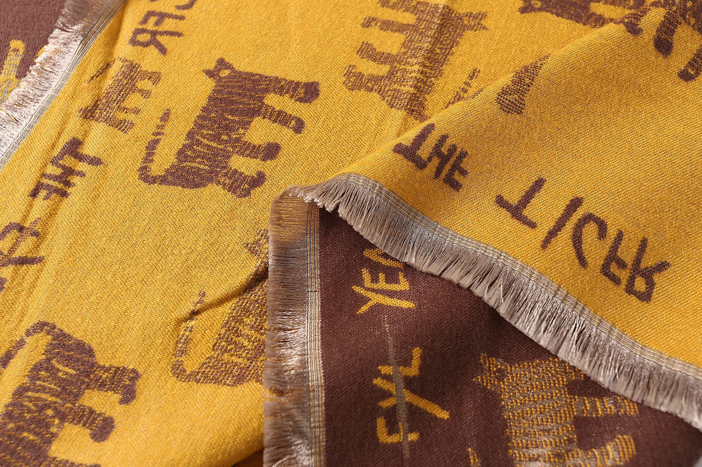 The Chic Silhouette Cat Shawl