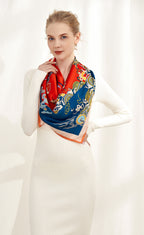 The 'Dragon Cloud' Silk Shawl