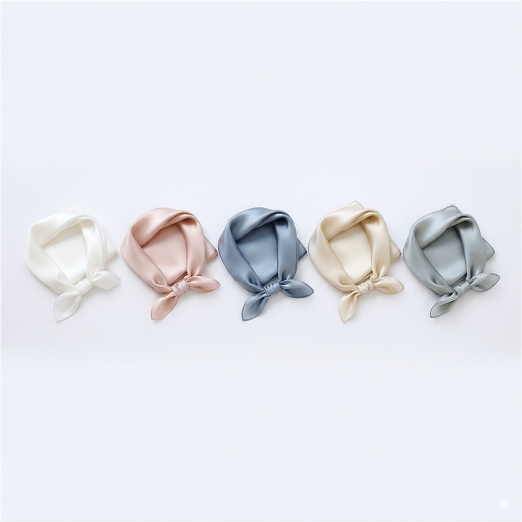 The Solid Silk Neckerchief