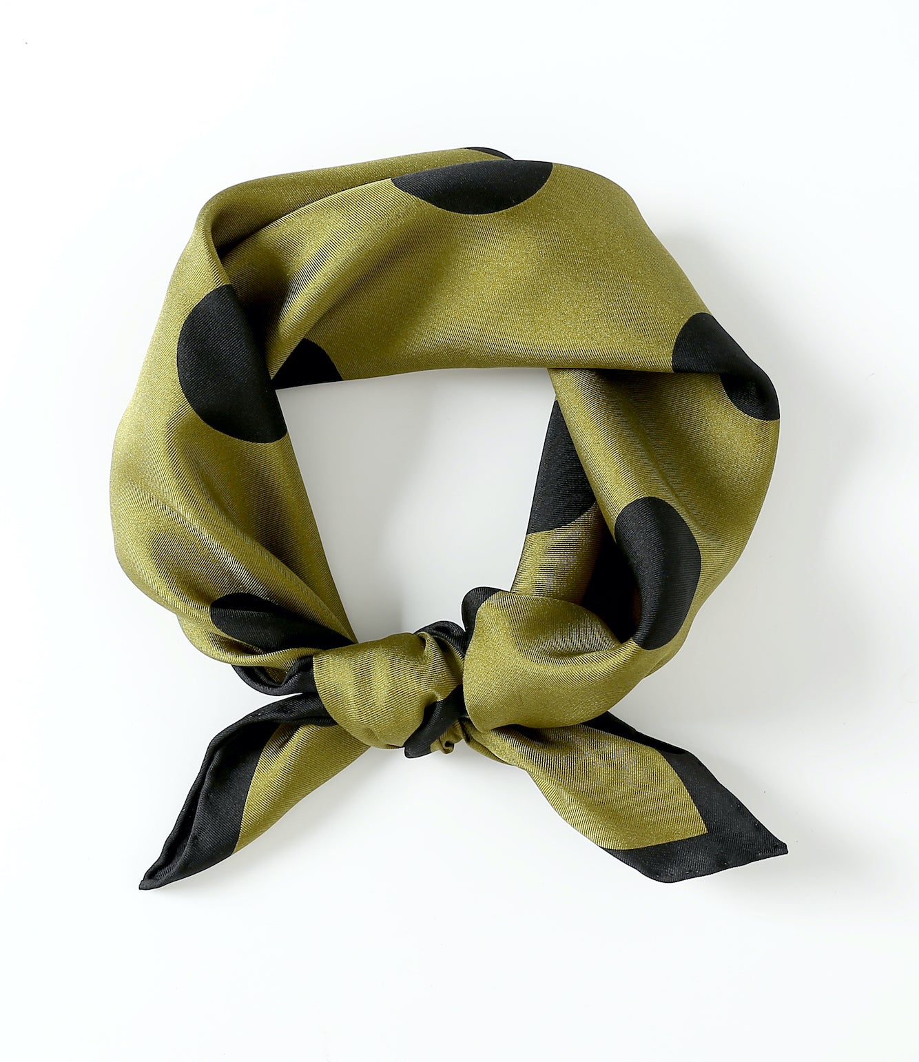The 'Polka Dot' Petite Silk Neckerchief