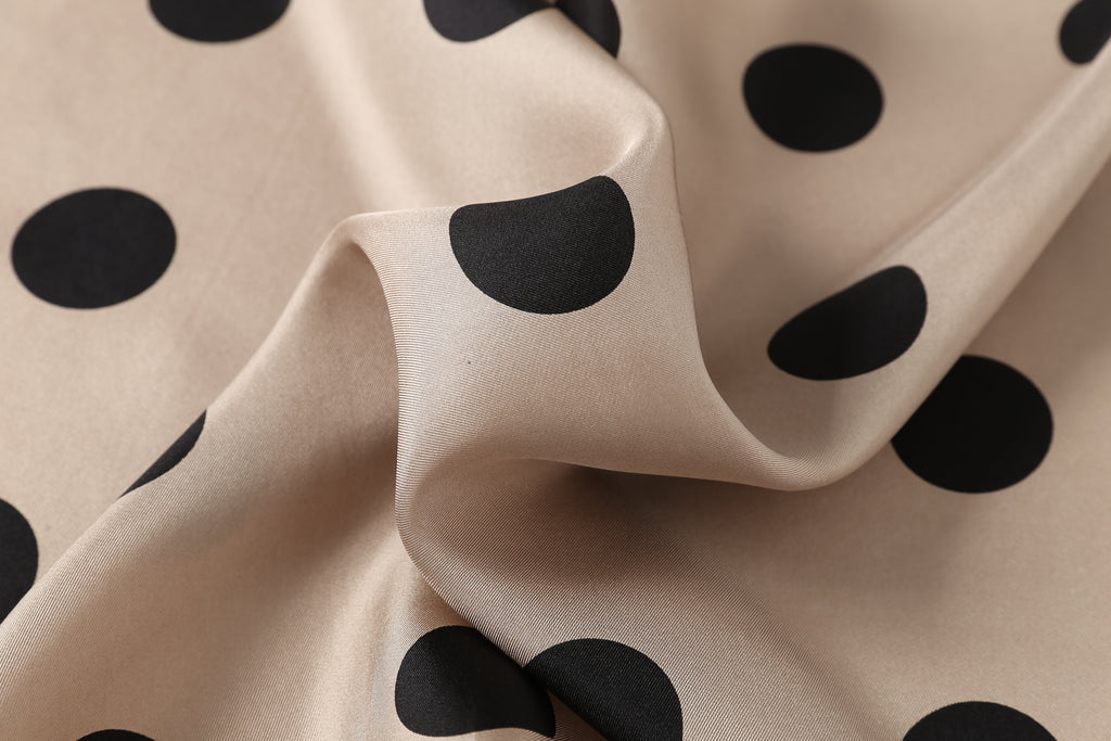 The 'Polka Dot' Petite Silk Neckerchief