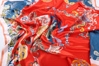 The 'Dragon Cloud' Silk Shawl