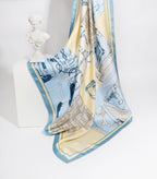 The Equestrian Emblem Silk Scarf