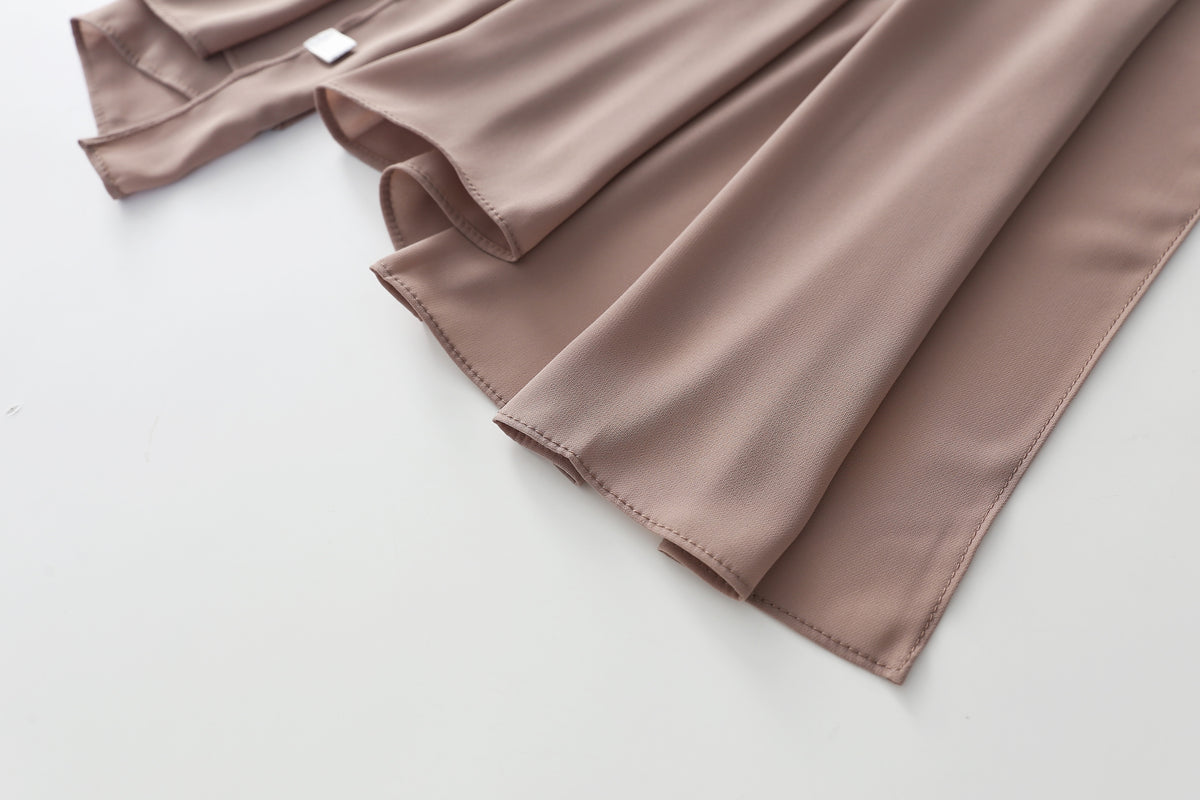 Solid Color Chiffon Scarf