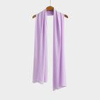 Solid Color Chiffon Scarf