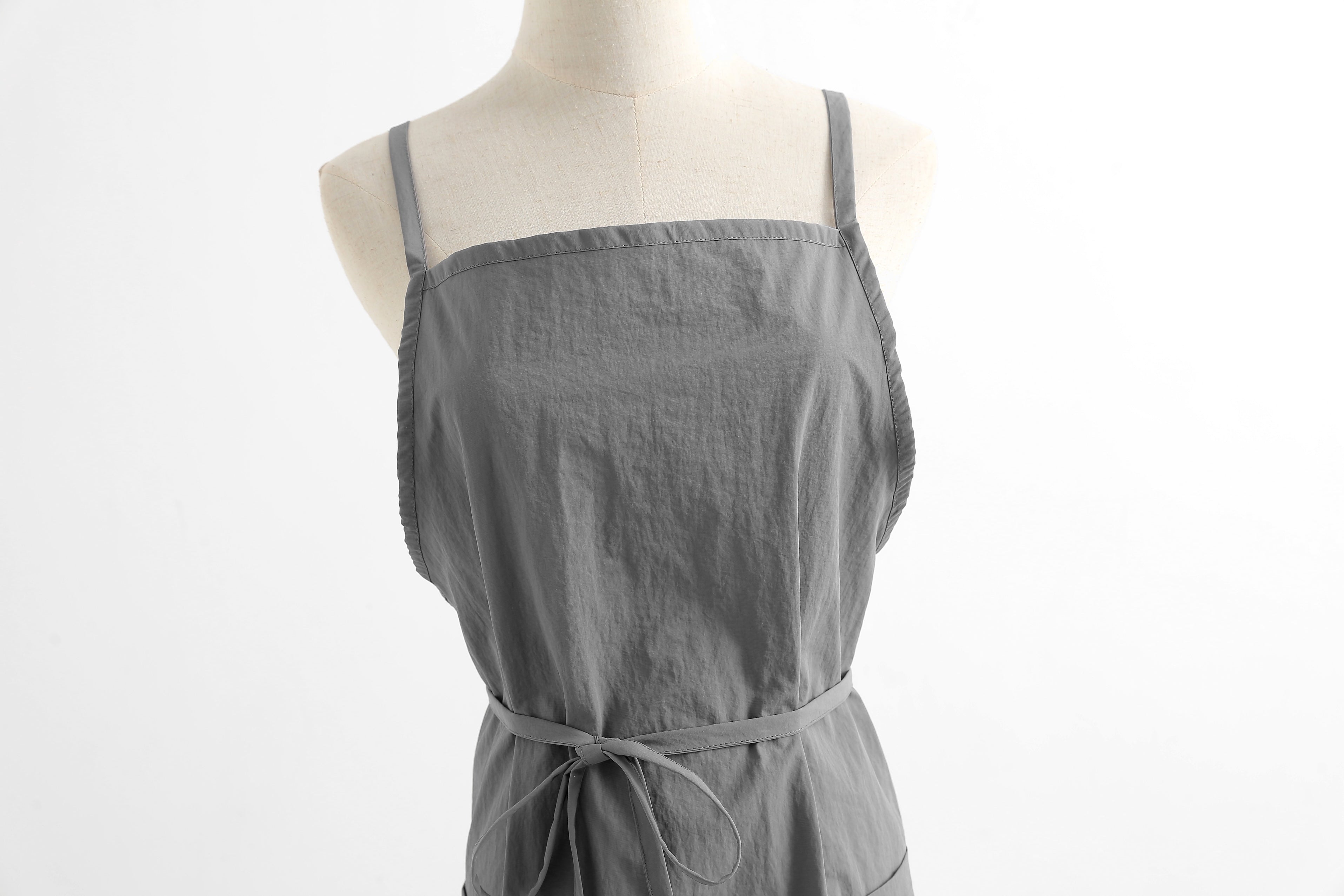 The 'Studio' Waterproof Nylon Apron | Japanese-Inspired Cross-Back Design for Kitchen, Garden & Creative Work