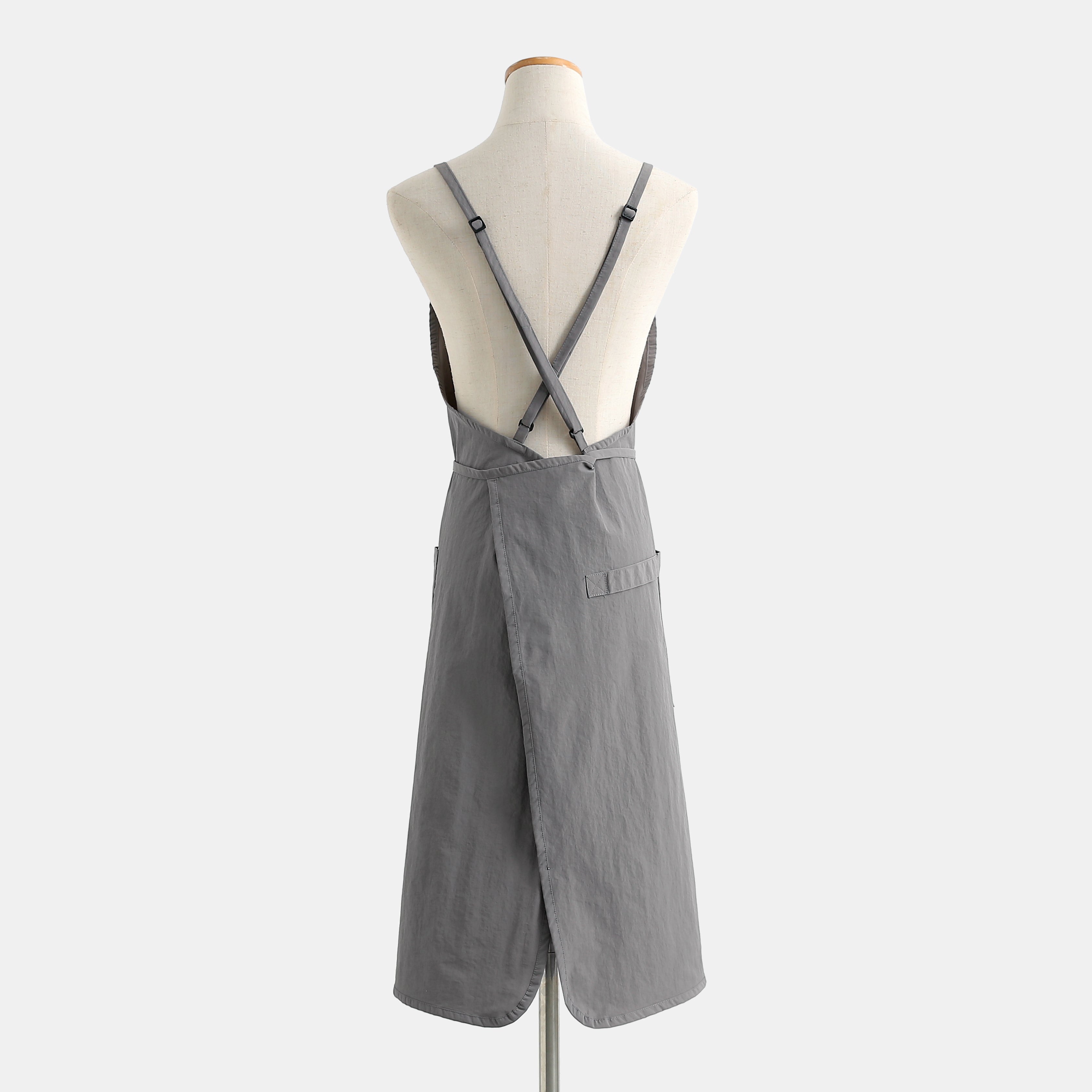 The 'Studio' Waterproof Nylon Apron | Japanese-Inspired Cross-Back Design for Kitchen, Garden & Creative Work
