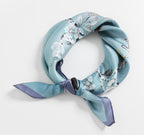 The 'Chinoiserie Garden' Silk Neckerchief