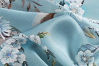The 'Chinoiserie Garden' Silk Neckerchief