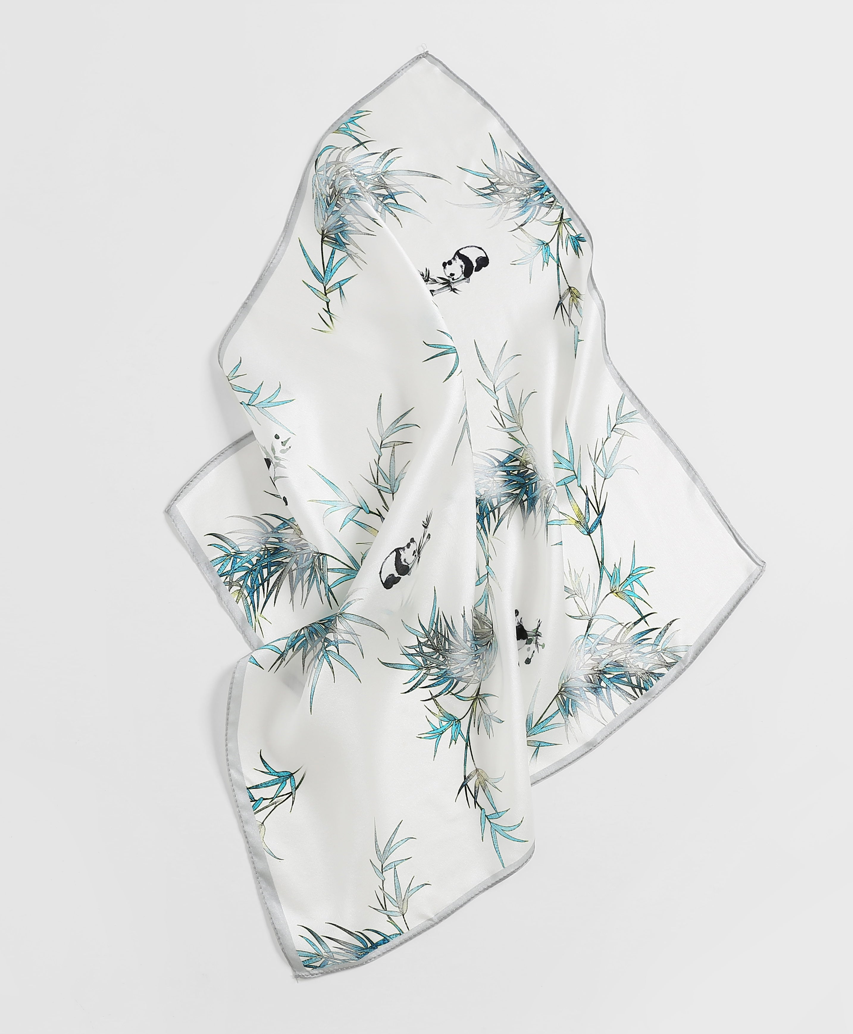 The 'Chinoiserie Garden' Silk Neckerchief