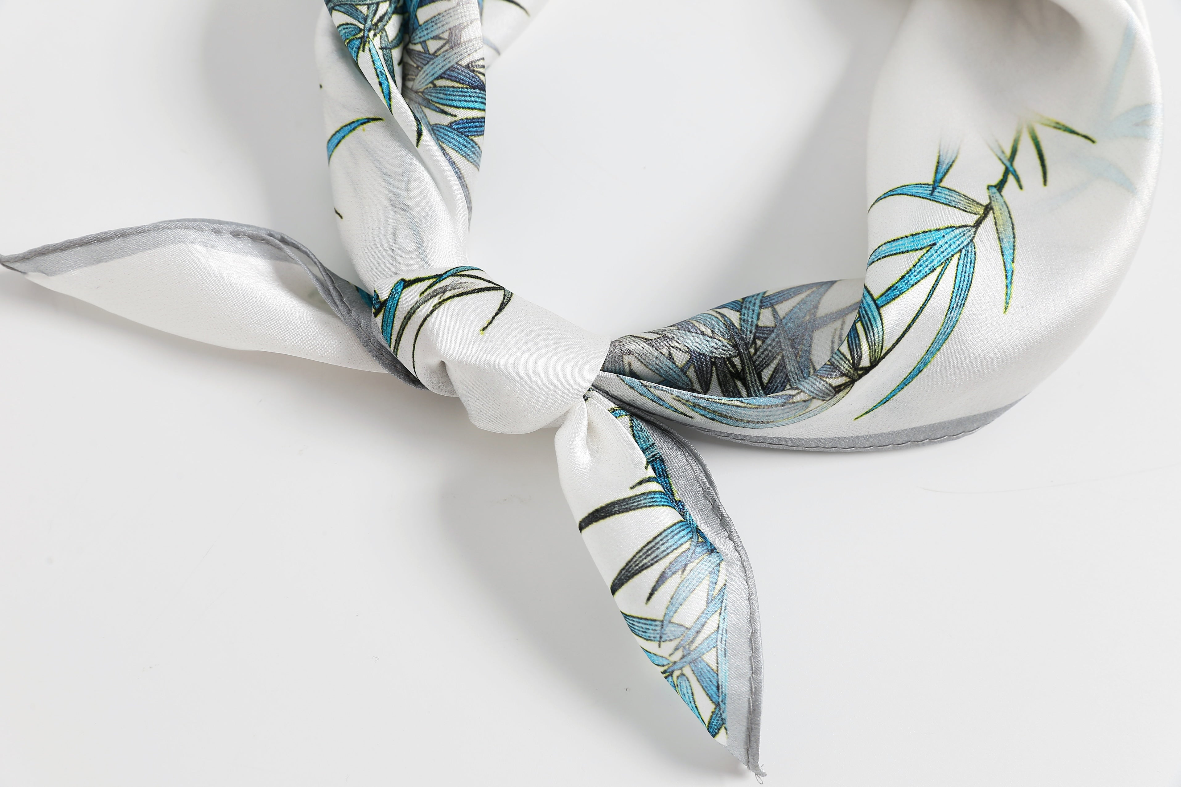 The 'Chinoiserie Garden' Silk Neckerchief