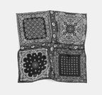 The 'Heritage Patchwork' Silk Scarf - 25x25 Inches