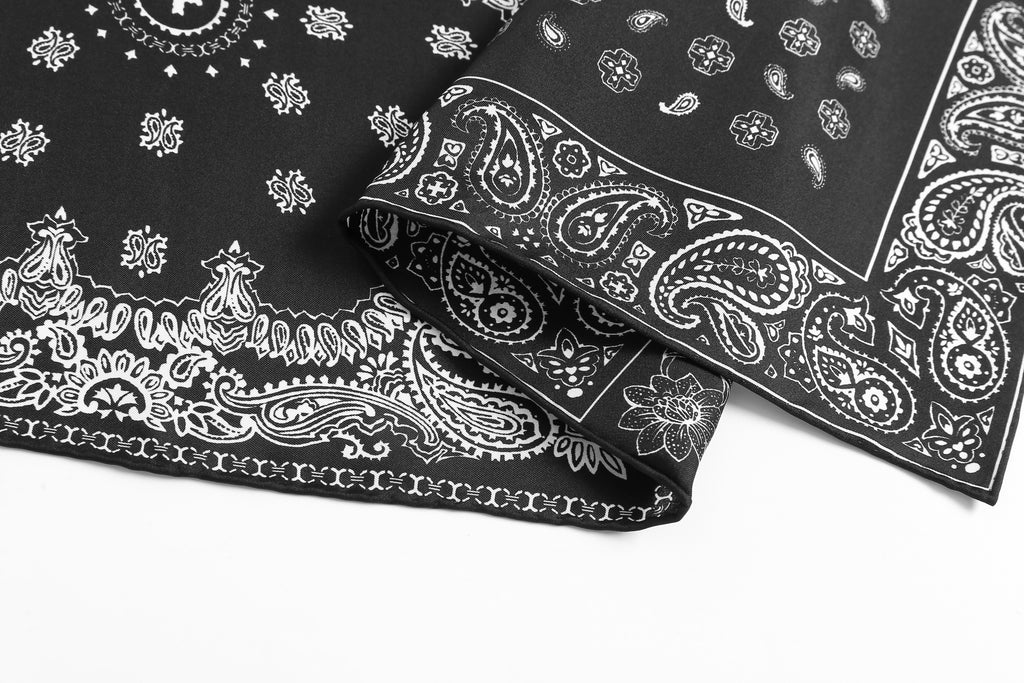 The 'Heritage Patchwork' Silk Scarf - 25x25 Inches