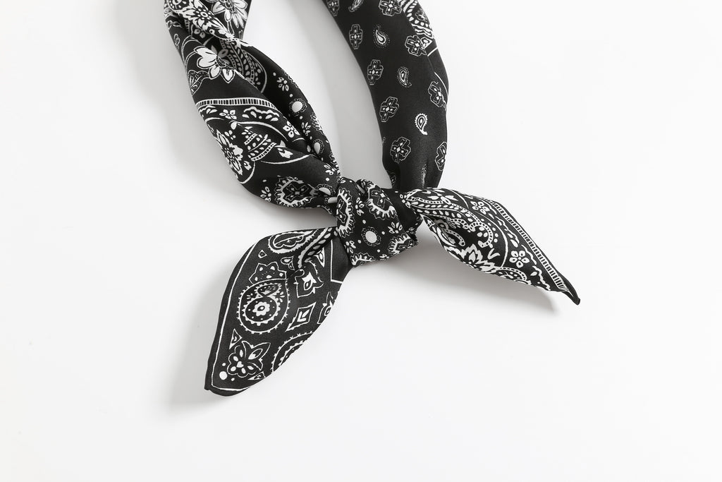The 'Heritage Patchwork' Silk Scarf - 25x25 Inches