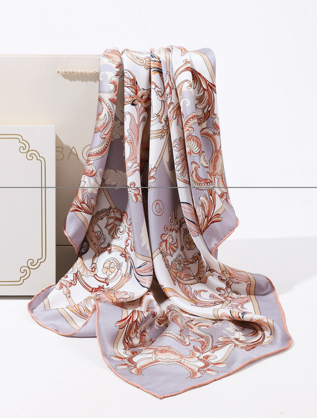 The Royal Tapestry Silk Scarf