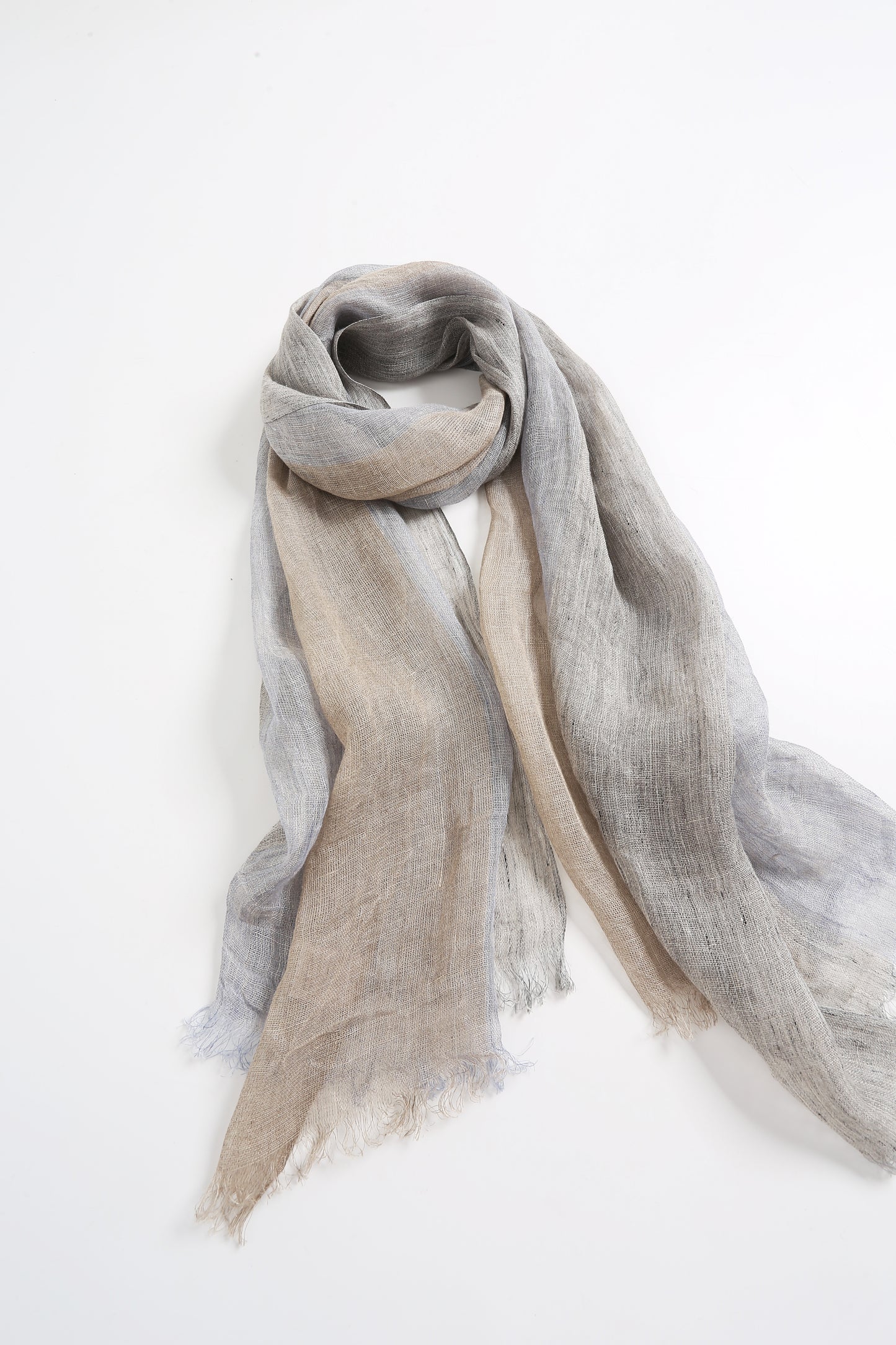 Signature Linen Scarf - Desert Haze