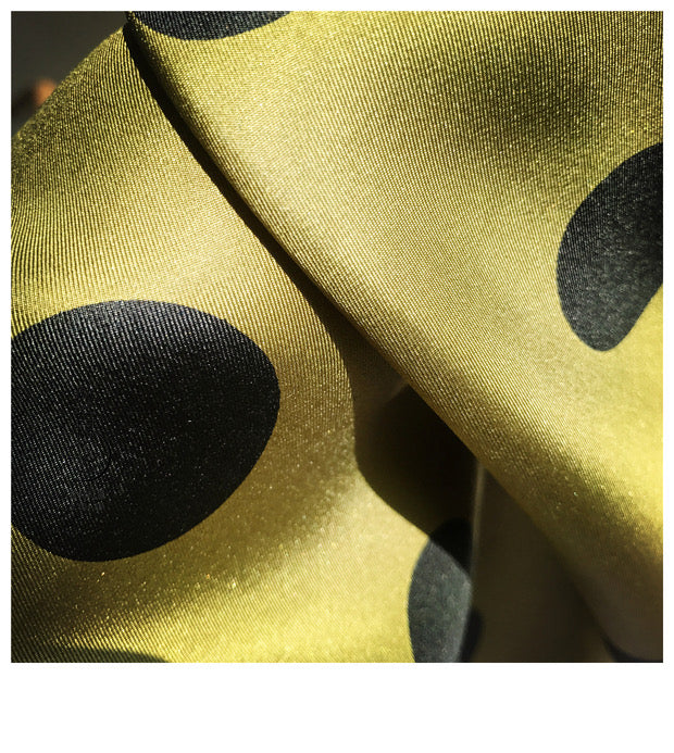 The 'Polka Dot' Petite Silk Neckerchief