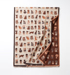 The Playful Doodle Cat Shawl