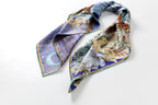 The Celestial Leopard Silk Scarf