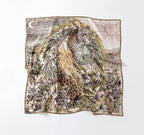 The Celestial Leopard Silk Scarf