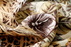 The Celestial Leopard Silk Scarf