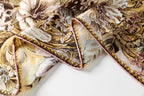 The Celestial Leopard Silk Scarf