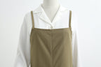 The 'Linen & Co.' Oversized Pinafore Apron | Japanese Minimalist Full-Length Apron Dress for All Sizes, Kitchen, Garden & Studio