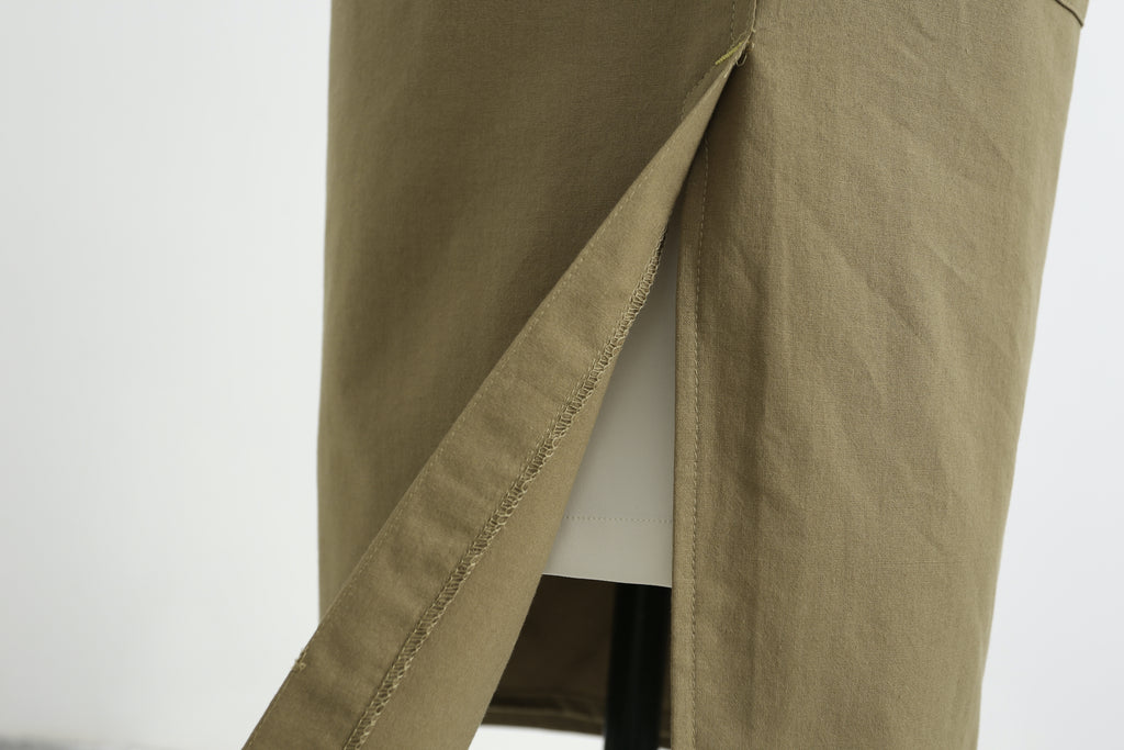 The 'Linen & Co.' Oversized Pinafore Apron | Japanese Minimalist Full-Length Apron Dress for All Sizes, Kitchen, Garden & Studio