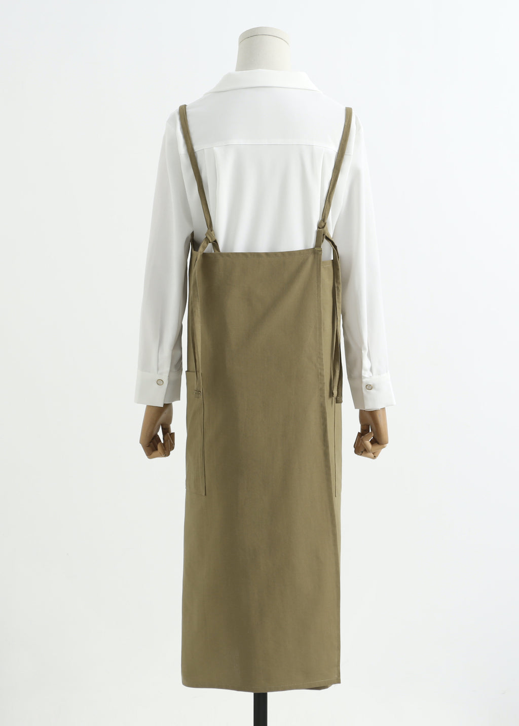 The 'Linen & Co.' Oversized Pinafore Apron | Japanese Minimalist Full-Length Apron Dress for All Sizes, Kitchen, Garden & Studio