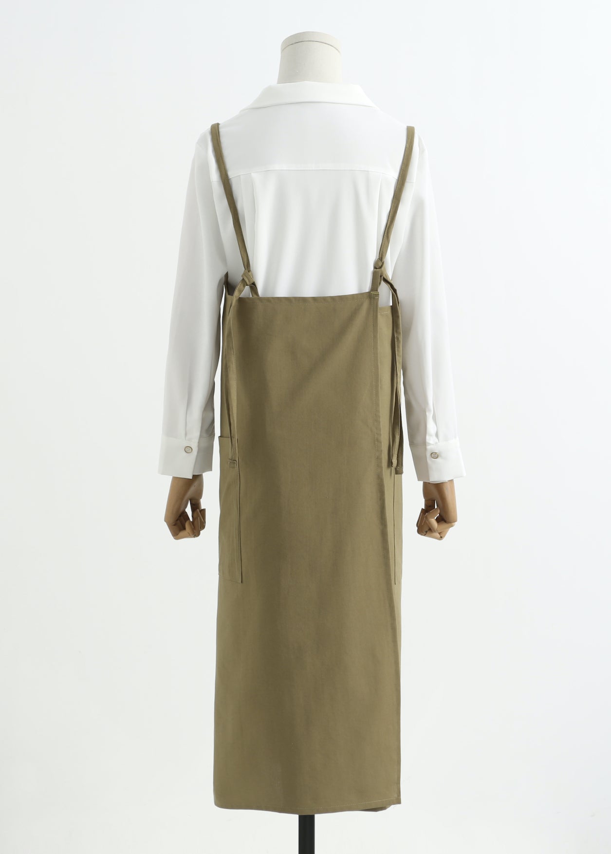 The 'Linen & Co.' Oversized Pinafore Apron | Japanese Minimalist Full-Length Apron Dress for All Sizes, Kitchen, Garden & Studio