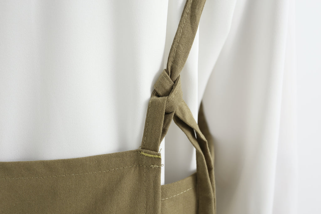 The 'Linen & Co.' Oversized Pinafore Apron | Japanese Minimalist Full-Length Apron Dress for All Sizes, Kitchen, Garden & Studio