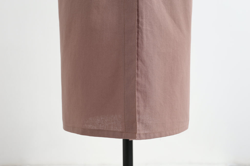 The 'Linen & Co.' Oversized Pinafore Apron | Japanese Minimalist Full-Length Apron Dress for All Sizes, Kitchen, Garden & Studio