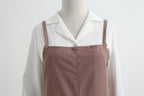 The 'Linen & Co.' Oversized Pinafore Apron | Japanese Minimalist Full-Length Apron Dress for All Sizes, Kitchen, Garden & Studio