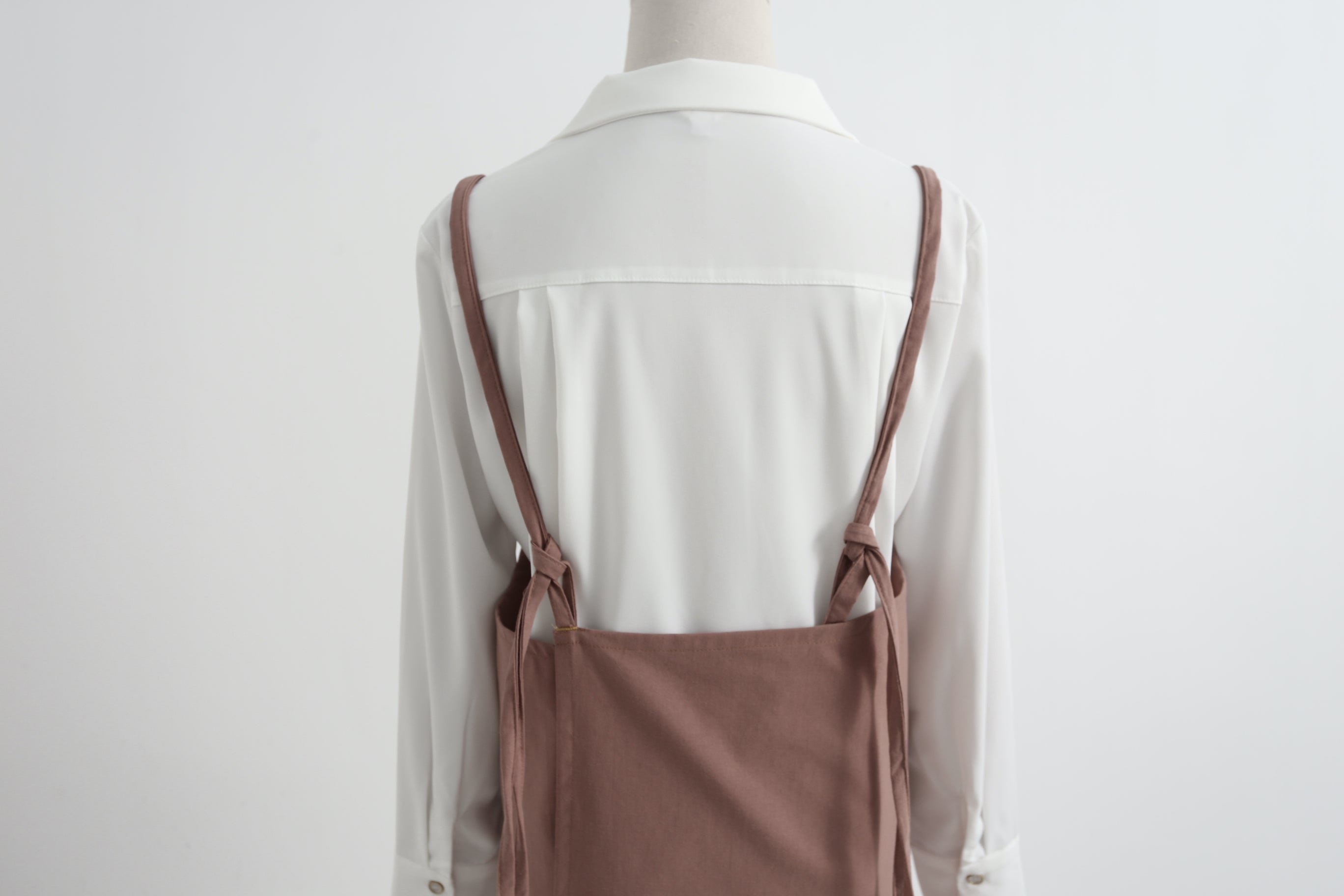 The 'Linen & Co.' Oversized Pinafore Apron | Japanese Minimalist Full-Length Apron Dress for All Sizes, Kitchen, Garden & Studio
